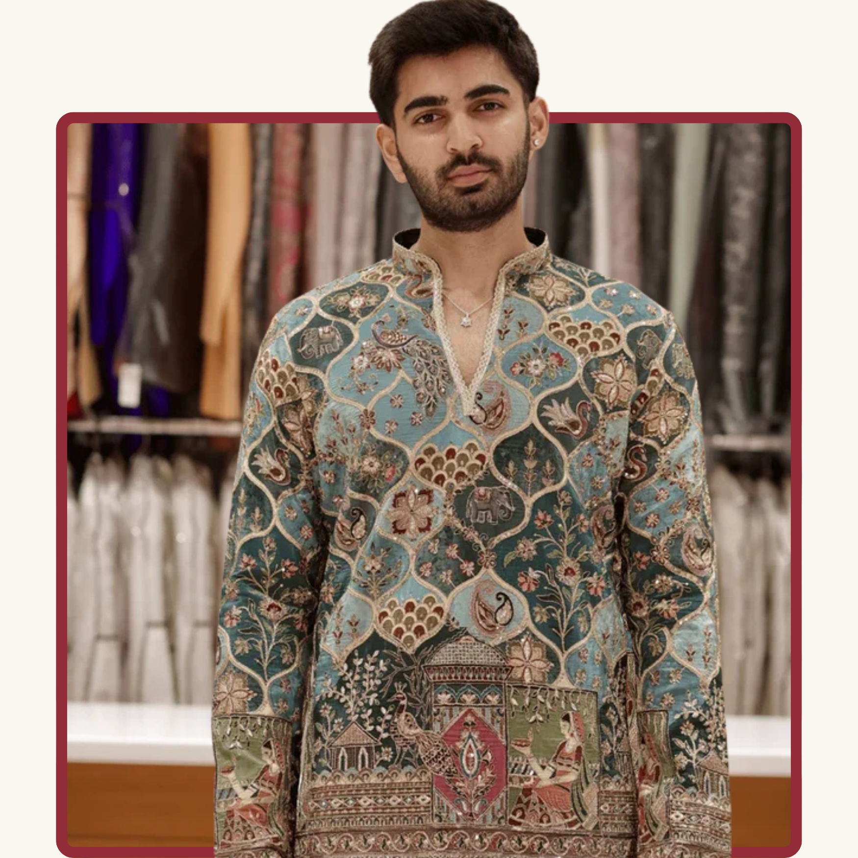Position Print Kurta